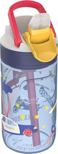 Kambukka Bottle Thermos 400ml Police Patrol with Mouthpiece and Straw