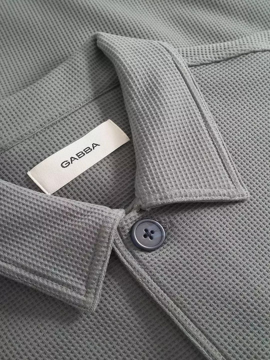 Дълъг Ръкав Overshirt в Стандартна Кройка Dust Sage Green