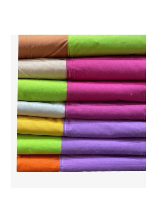 Hatzitex Duvet Cover Single 160x230 Colours Orange-Purple