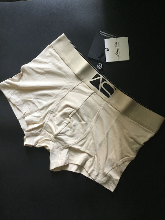 Slipuri pentru bărbați Beige 1Pachet