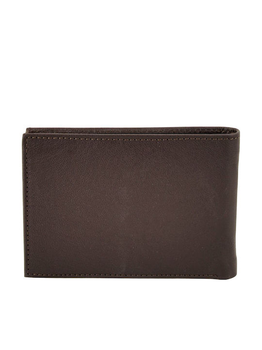 Men's Wallet with RFID Brown