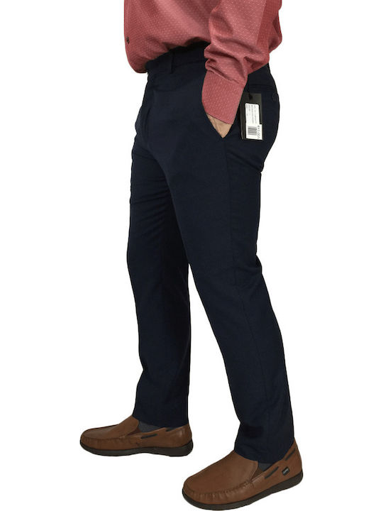 Trousers Suit in Slim Fit Blue