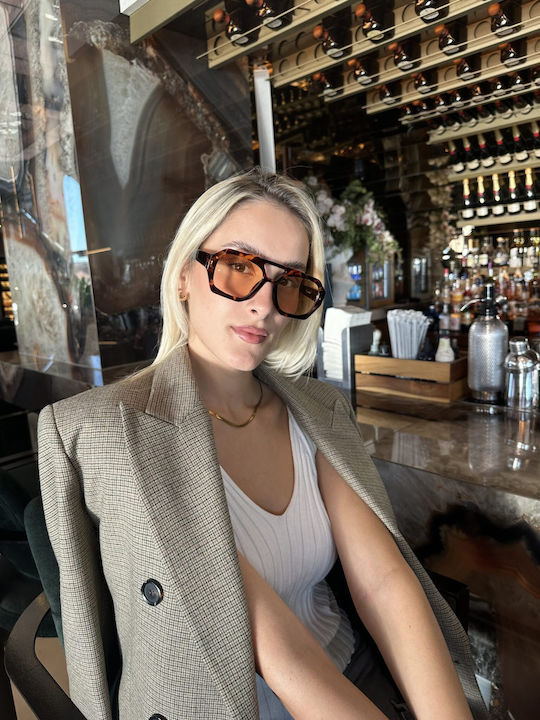 Rialto Sunglasses with Acetate Frame Rialto Sunglasses with Acetate Frame