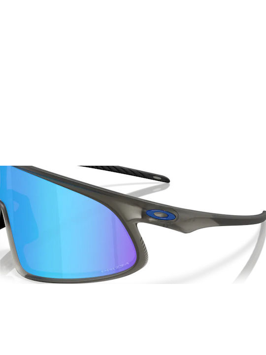 Oakley Rslv Unisex Sunglasses with Gray Frame and Gray Lens