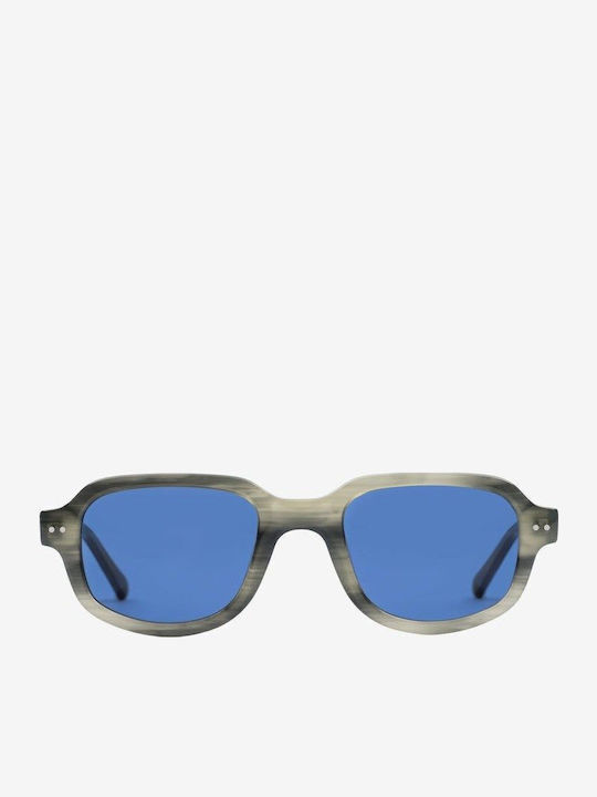 De Sunglasses June Unisex Sonnenbrille mit Gray Kunststoff Gestell und Gray Linse June Graphite