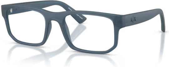 Armani Exchange Herren Acetat Brillengestell Blau AX3135 8392
