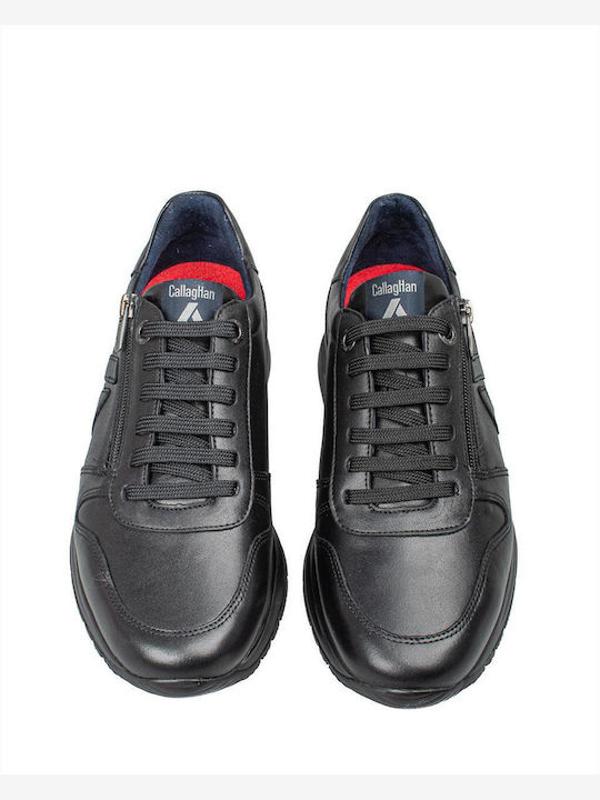 Men's Leather Casual Shoes Black