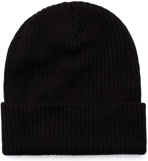 Beanie Unisex Beanie Gestrickt in Schwarz Farbe