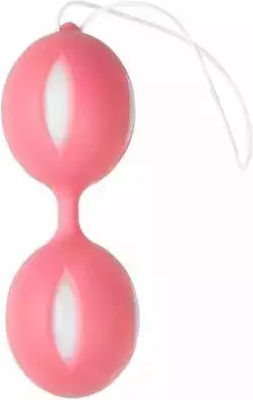 Easytoys Geisha Collection Wiggle Duo Kegel Ball Κολπικές Μπάλες Ροζ