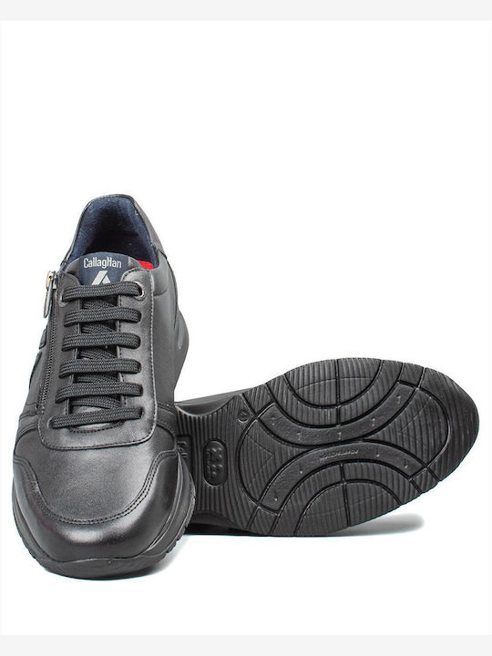 Men's Leather Casual Shoes Black