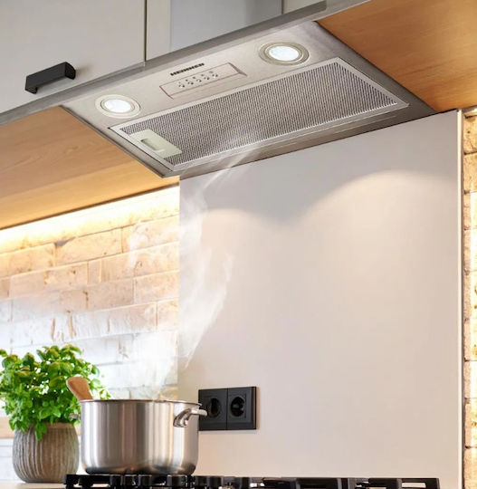Heinner HBIH-MD600IX Μηχανισμός Απορρόφησης 52cm Inox