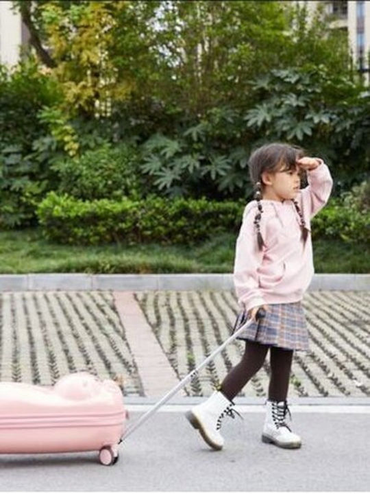 Rinokeros Kinder Koffer Kabine Mehrfarbig mit 4 Räder Höhe 52cm