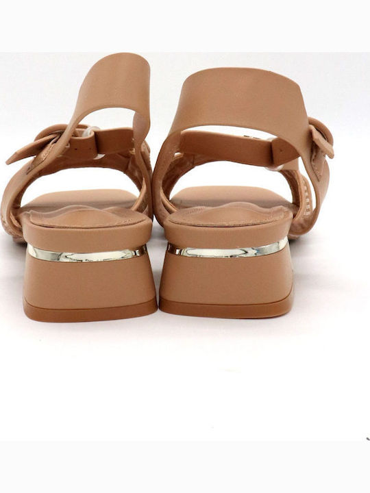 Sandalen Beige