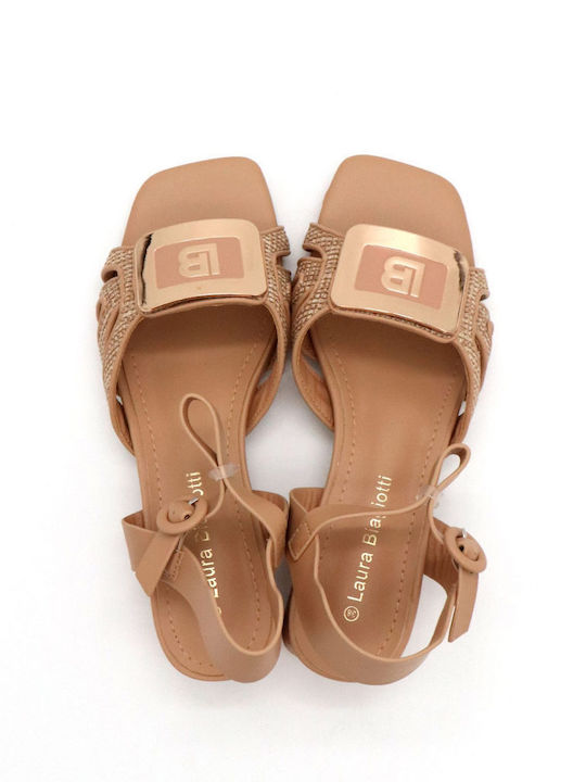 Sandalen Beige