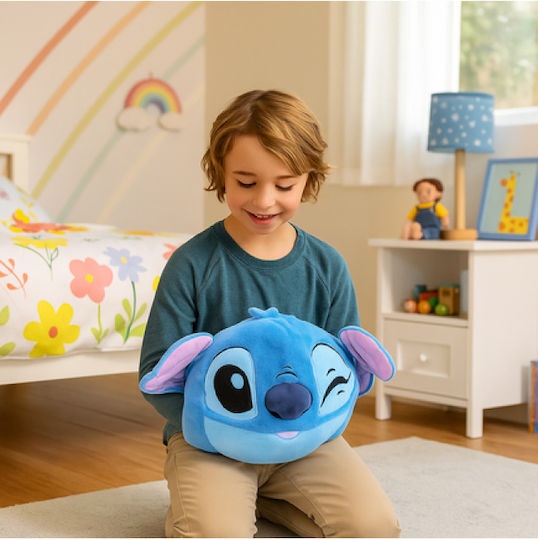Noxxiez Nx-hw776 Stitch Cozy Cuddle Ръкавица За Ръце Възглавничка Плюшена