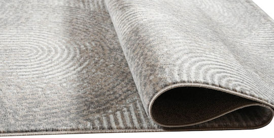 Polcarpet Estia Heatset Teppich Rechteckig Synthetisch,Polyester/Cotton/Leather Cream Grey