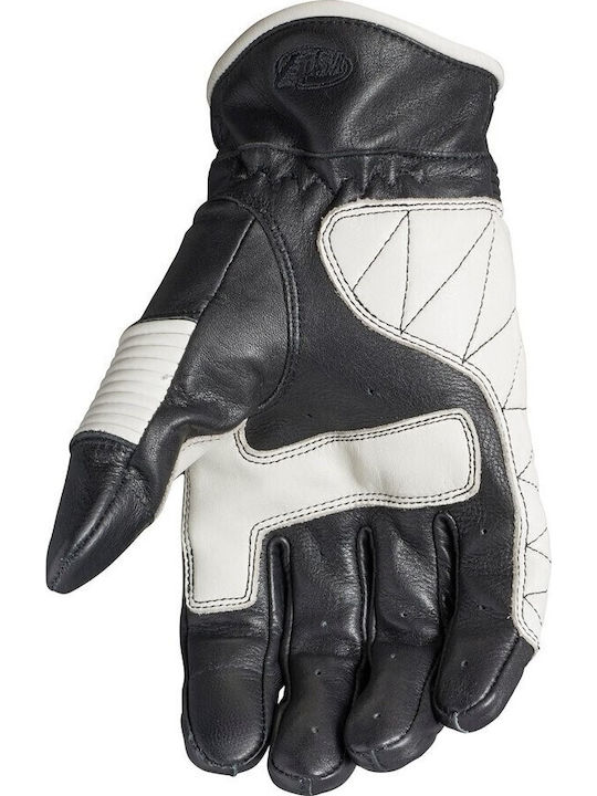 Roland Sands Design Bronzo Sommer Herren Motorradhandschuhe Schwarz