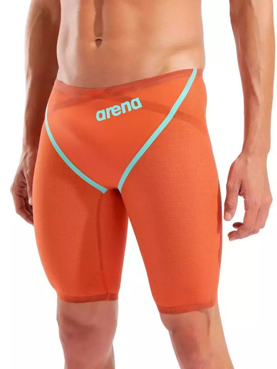 Arena Powerskin Crbn Glide Le 006314-120 Men's Competition Jammer Orange