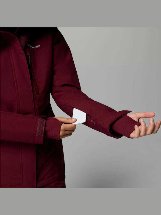 Columbia Ava Alpine Ii Insulated Women's Ski & Snowboard Jacket Burgundy 2085831-624