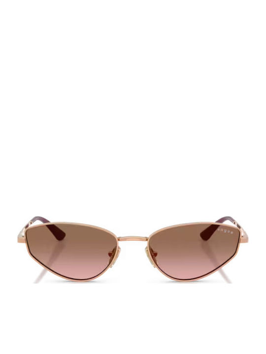 Vogue Women's Sunglasses with Rose Gold Metal Frame and Pink Gradient Lens VO4339S 515214