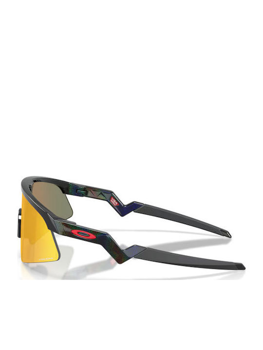Oakley Youth Herren Sonnenbrille mit Gray Kunststoff Gestell und Rot Spiegel Linse OJ9015-09