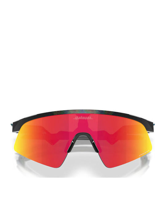Oakley Youth Herren Sonnenbrille mit Gray Kunststoff Gestell und Rot Spiegel Linse OJ9015-09