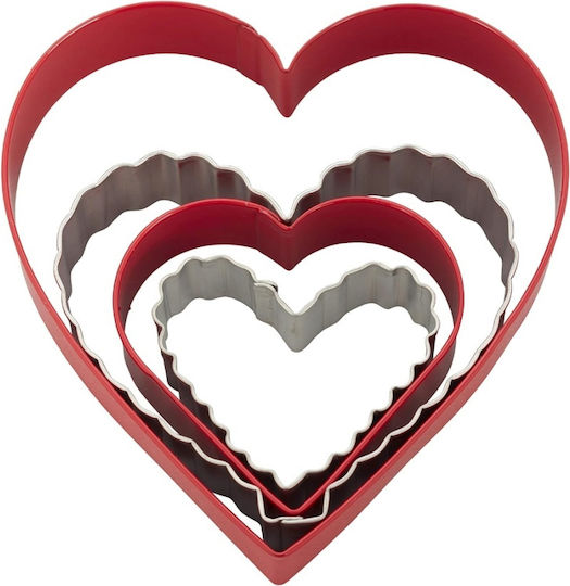Heart Cutter Set 4 Pcs Wilton