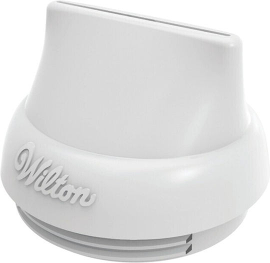 Transparent Dispenser Bottle 2 Caps Wilton