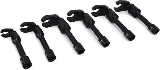 HBM Machines Rabatabile Căpăcei cu Patrat de Prindere 3/8" Set 6buc