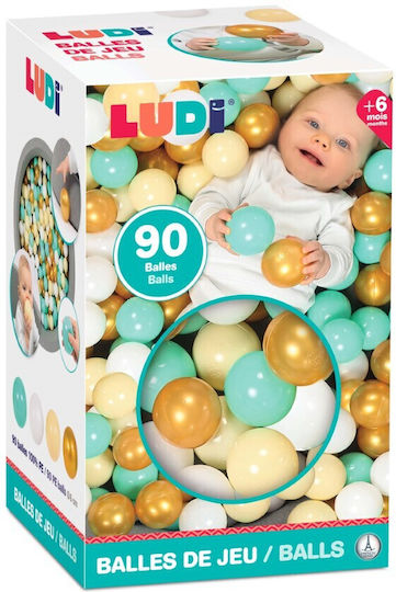 Ludi Топки за Игрална Площадка 6x6см. Цветни