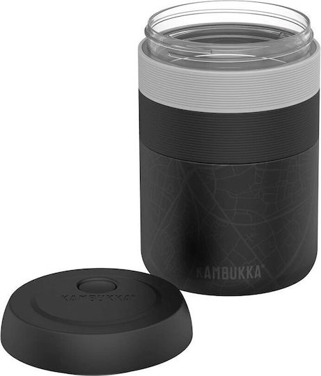 Kambukka Bora Micro Bottle Thermos Stainless Steel 400ml Black