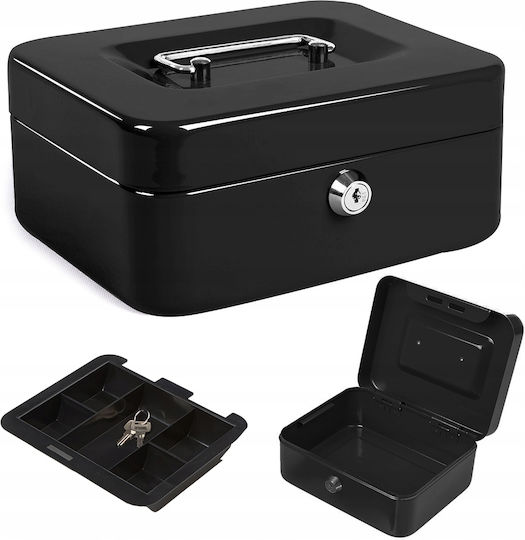 Verk Group Metal Cash Box Security Keys Documents 5907451323922