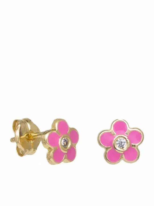 Детски Обеци Studs от Злато 9K