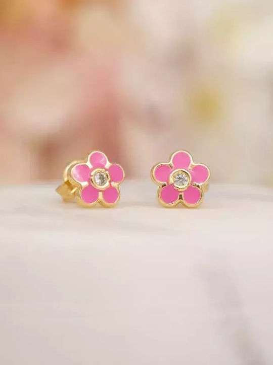 Детски Обеци Studs от Злато 9K
