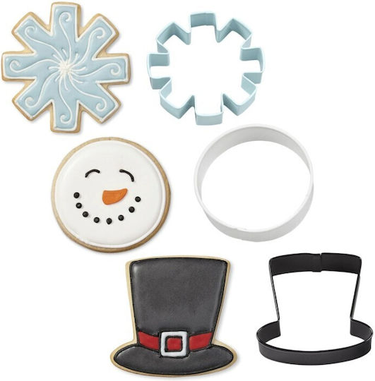 Schneemann Keksausstecher Set Wilton