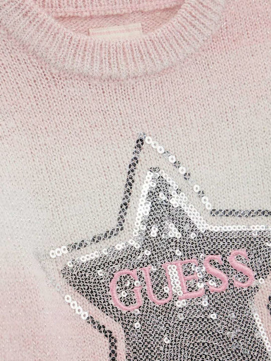 Kinderpullover Langarm Rosa