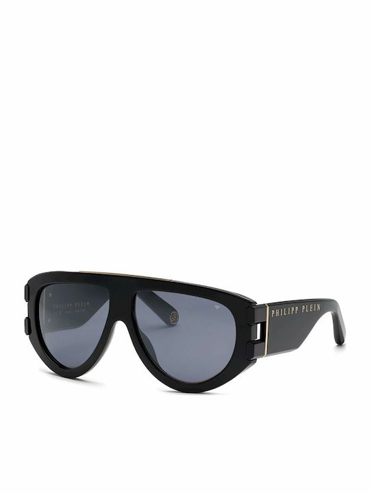 Philipp Plein Γυαλιά Ηλίου Μαύρα με Κοκκάλινο Σκελετό Philipp Plein Γυαλιά Ηλίου Μαύρα με Κοκκάλινο Σκελετό