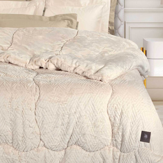 Greenwich Polo Club Duvet Cover Queen 240x250cm Essential 3952 Ivory Greenwich Polo Club Duvet Cover Queen 240x250cm Essential 3952 Ivory