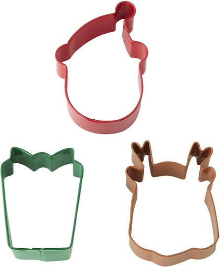 Set De Cookie Cutter Cadou Moș Nicolae Ren Wilton Set De Cookie Cutter Cadou Moș Nicolae Ren Wilton