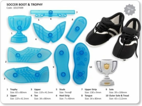 Football Shoes Trophy Cutter Set Jem