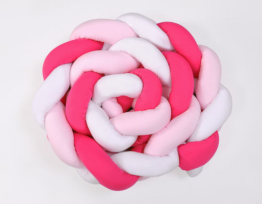 My Sweet Baby Πάντα Πλεξούδα Εσωτερική White, Dark Pink, Pink