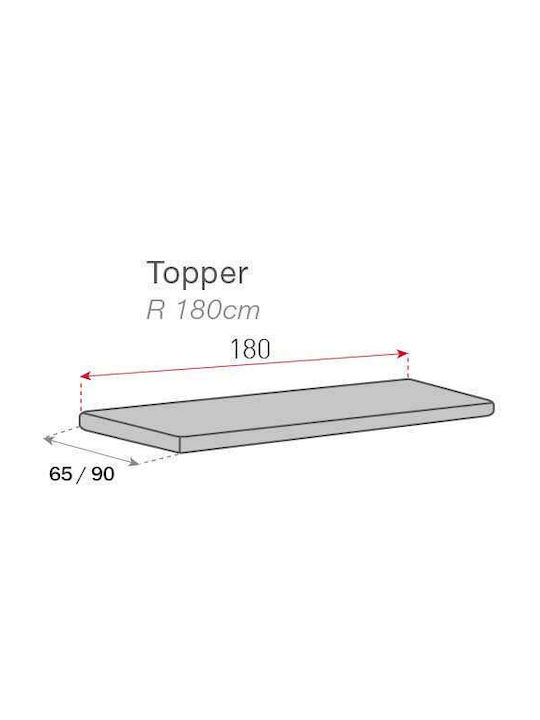 Sofazip Impermeabil Husă Elastică Scaun Cappuccino 90x220cm 1buc SZTOPCAPP