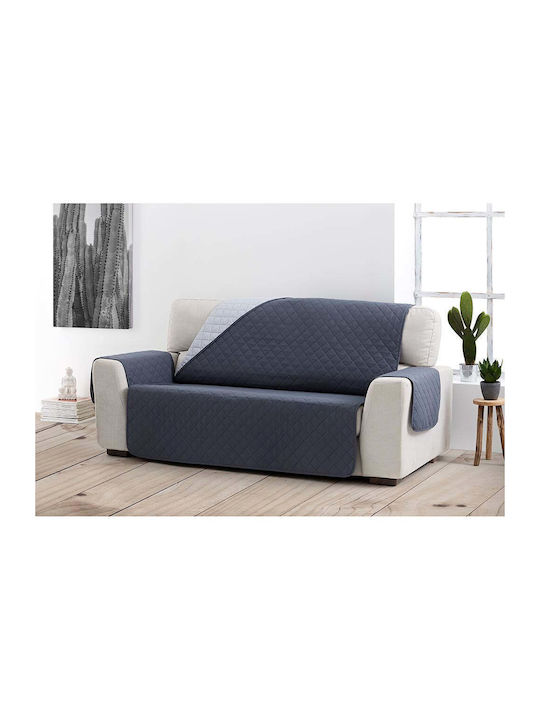 Sofazip Ελαστικό Κάλυμμα Πενταθέσιου Καναπέ Mustard-ivory 240εκ.