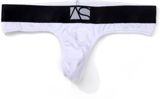 Adam Smith Ανδρικό Sexy Slip Λευκό