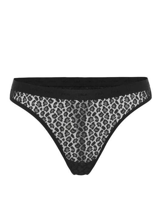 Γυναικεία String 3Pack Μαύρα