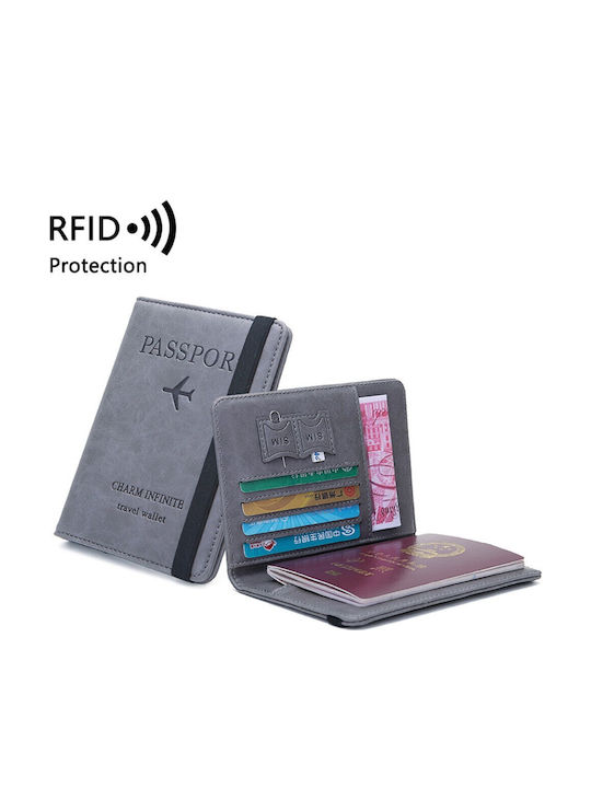 Passport Case Gray 3319 Passport Case Gray 3319