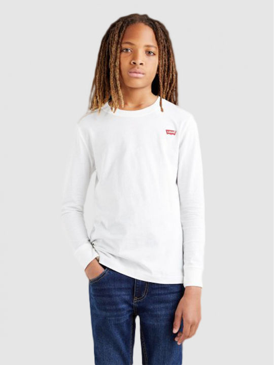 Kids' Shirt Long Sleeve White
