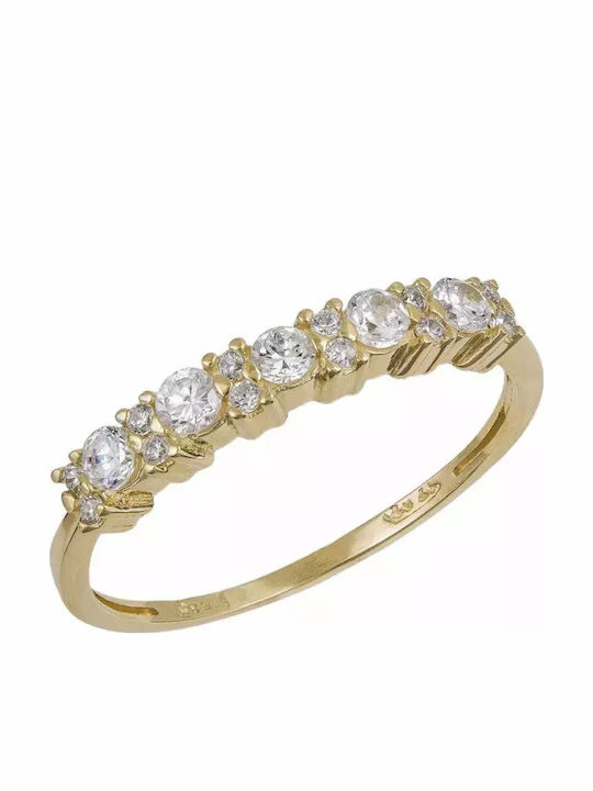 Damentagerring Gold 14K