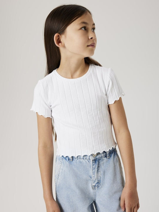 Name It Crop Top Λευκή
