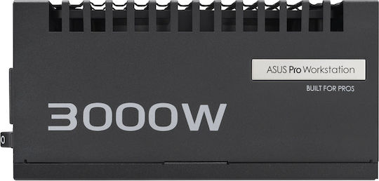 Asus Pro WS 3000W Μαύρο Τροφοδοτικό Υπολογιστή Full Modular 80 Plus Platinum